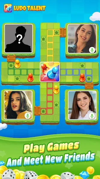 Ludo Talent - Game & Chatroom (Лудо Талент)  [МОД Unlimited Money] Screenshot 5