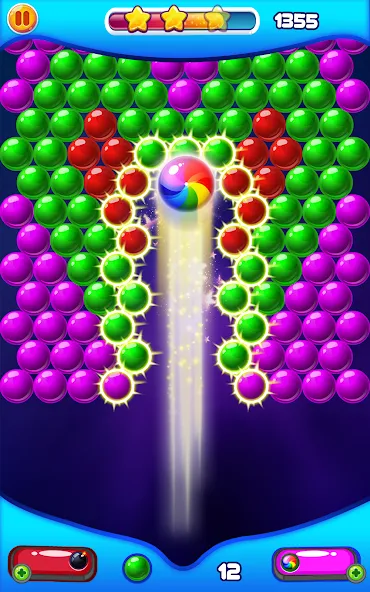 Bubble Shooter 2 (Бабл Шутер 2)  [МОД Unlimited Money] Screenshot 2