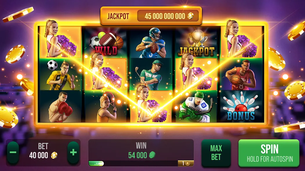 Casino All Star: Poker & Slots (Казино Олл Стар)  [МОД Много денег] Screenshot 3