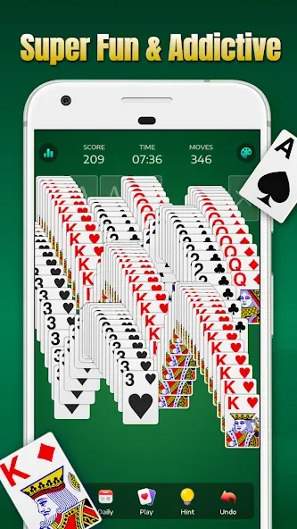 Solitaire - Classic Card Games  [МОД Unlocked] Screenshot 2