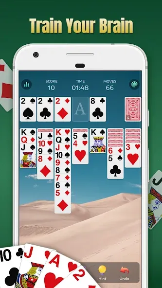 Solitaire - Classic Card Games  [МОД Unlocked] Screenshot 4