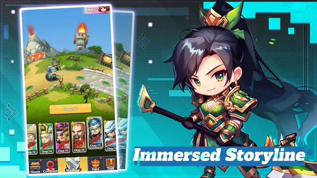 Mini Heroes: Summoners War (Мини Герои)  [МОД Бесконечные деньги] Screenshot 5