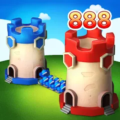 Скачать взлом Ant Fight: Conquer the Tower  [МОД Бесконечные монеты] - полная версия apk на Андроид