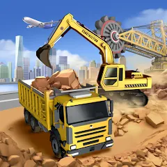 Взлом Transport Tycoon Empire: City (Транспорт Тайкун Империя)  [МОД Много монет] - стабильная версия apk на Андроид