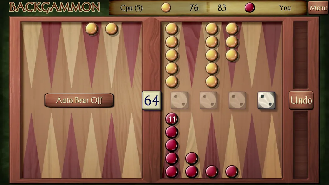 Backgammon (Бэкгаммон)  [МОД Бесконечные монеты] Screenshot 4