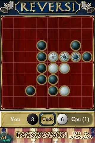 Reversi (Реверси)  [МОД Бесконечные деньги] Screenshot 2