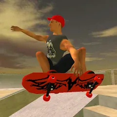 Взлом Skating Freestyle Extreme 3D (Скейтбординг Фристайл Экстрим 3D)  [МОД Unlimited Money] - стабильная версия apk на Андроид