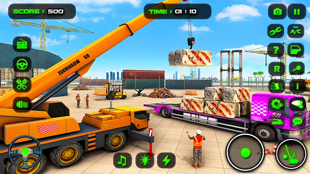 City Construction: Sand Games  [МОД Много денег] Screenshot 4