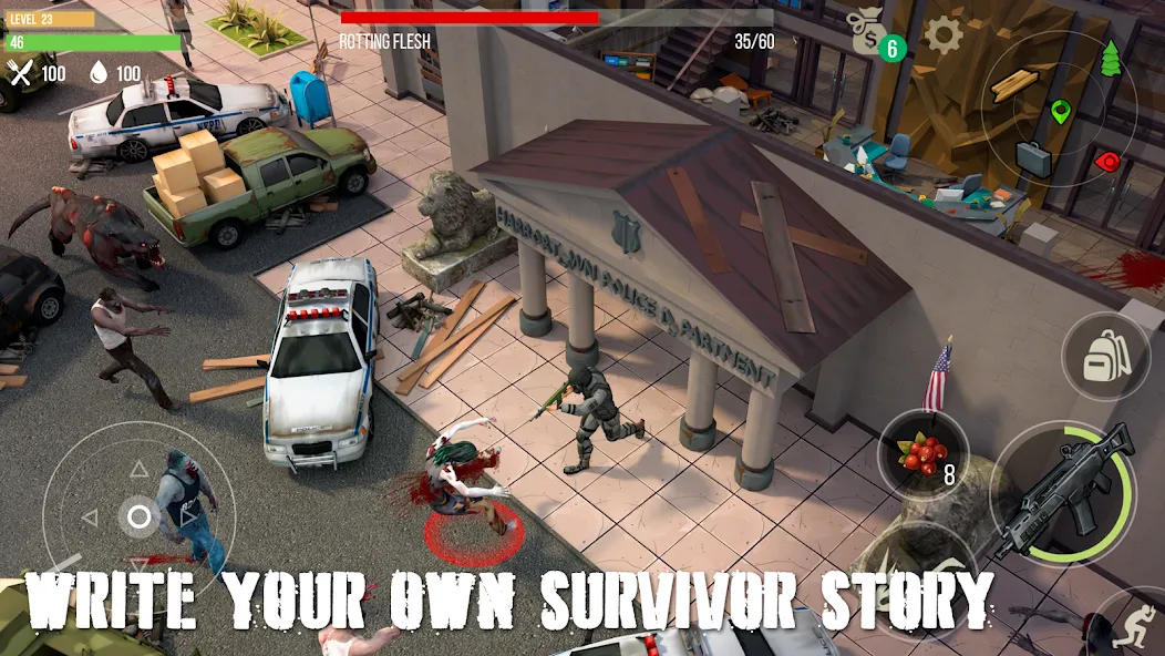 Prey Day: Zombie Survival (Прей Дей)  [МОД Unlocked] Screenshot 1