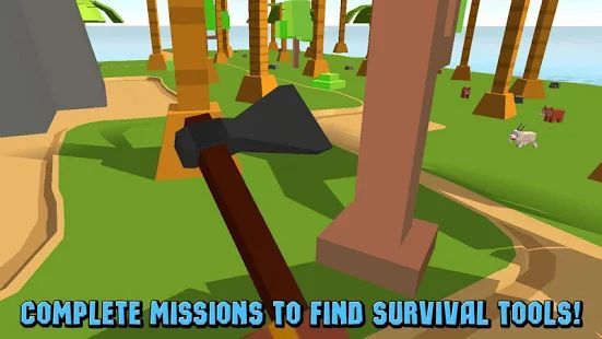 Cube Island Survival Simulator 